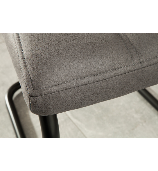 Krzesło tapicerowane Modena szare