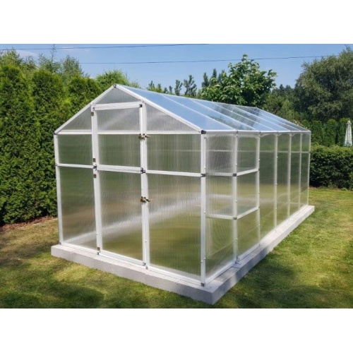 Szklarnia z poliwęglanu Greenhouse 211x405 cm ogrodowa