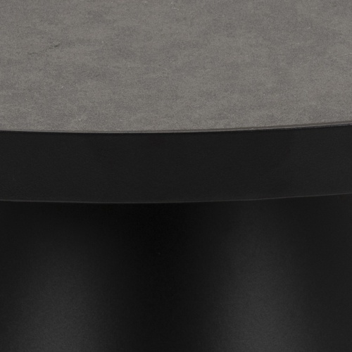 Stolik kawowy Soli 66x40 cm czarny