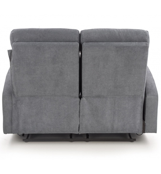 Sofa rozkładana dla dwóch osób Oslo popielata nowoczesna