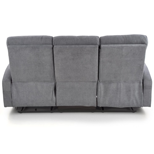 Sofa rozkładana dla trzech osób Oslo popielata nowoczesna