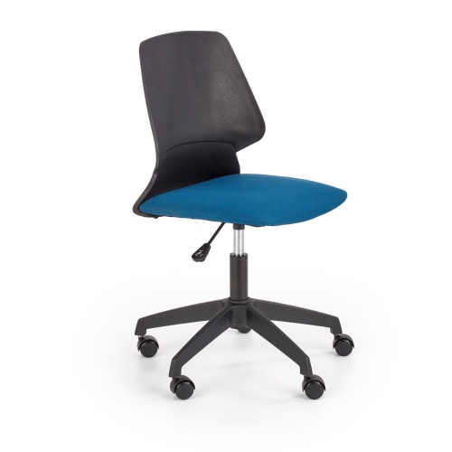 Fotel obrotowy do biura Gravity 84-94 cm niebieski regulowany