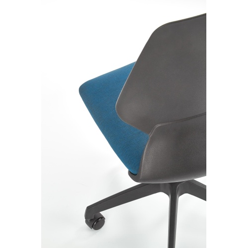 Fotel obrotowy do biura Gravity 84-94 cm niebieski regulowany