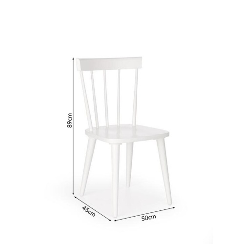 Krzesło Barkley białe