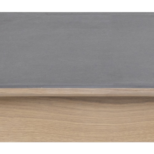 Stół kuchenny Asbaek 200x95 cm szary/dąb nowoczesny