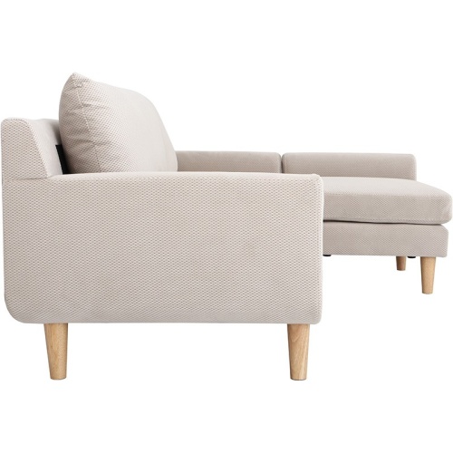Sofa nowoczesna trzyosobowa Eller biała