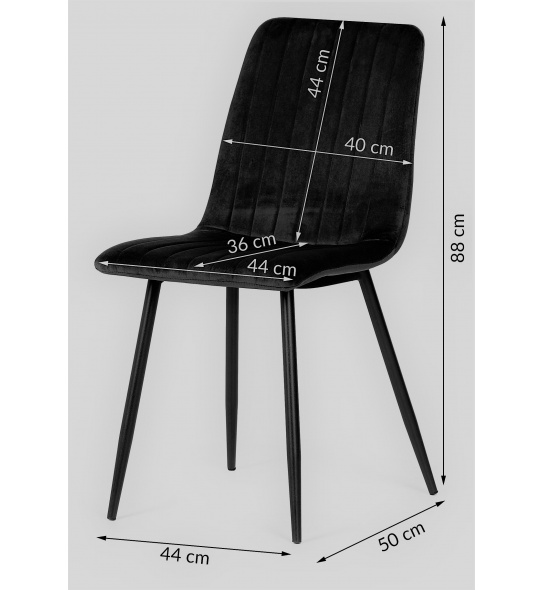 Krzesło z przeszyciami Slay miedziane welur