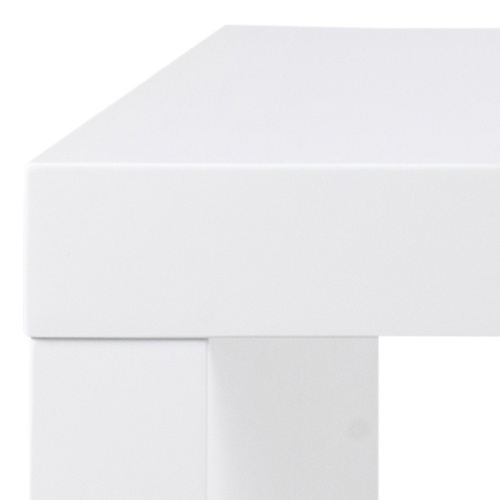 Stół barowy Block biały wysoki połysk