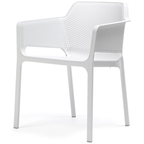 Krzesło ogrodowe Net bianco