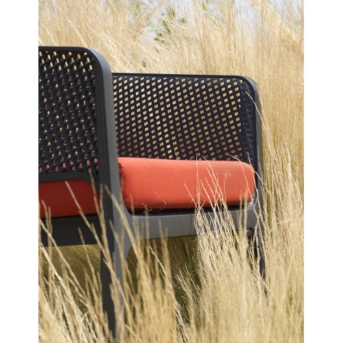 Krzesło ogrodowe Net Relex antracytowe