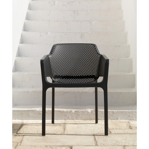 Krzesło ogrodowe Net bianco