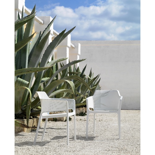Krzesło ogrodowe Net tortora jasnobrązowe