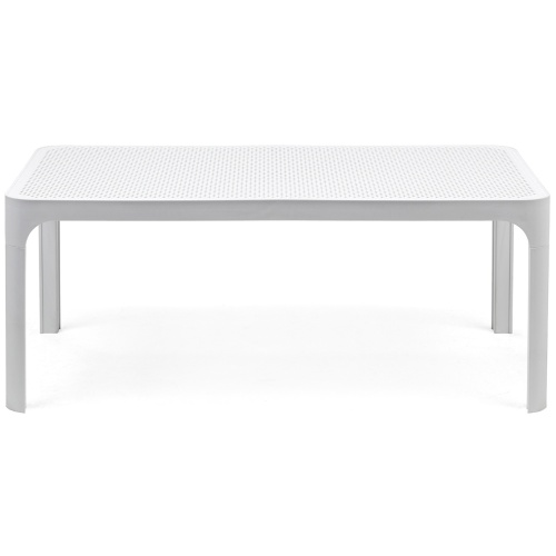 Niski stolik ogrodowy Nardi Net Table 100 bianco