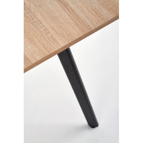 Rozkładany stół Albon 120-160 cm dąb sonoma/szary