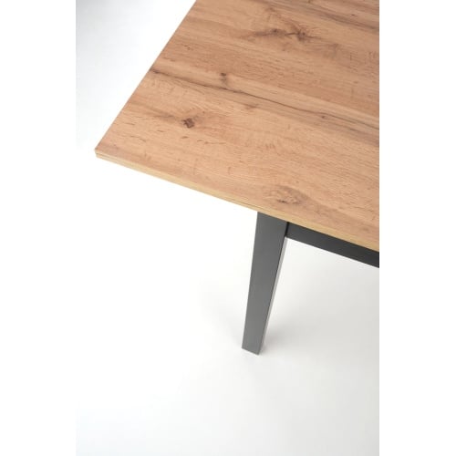 Stół rozkładany Greg 124-168x74 cm dąb wotan