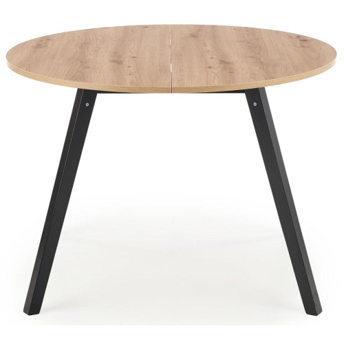 Stół rozkładany Ruben 102-142 cm dąb artisan/czarny