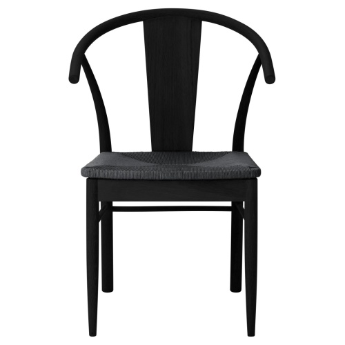 Krzesło drewniane Janik dąb czarne