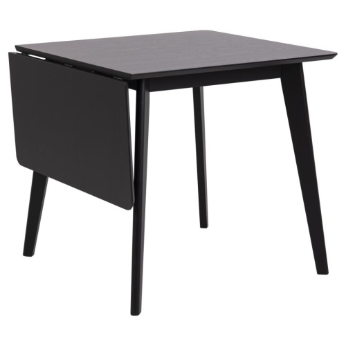 Stół rozkładany Roxby 80-120 cm czarny