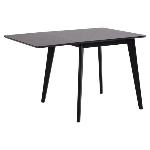 Stół rozkładany Roxby 80-120 cm czarny