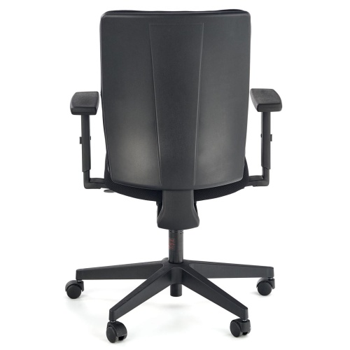 Regulowany fotel biurowy Pop obrotowy czarny/popielaty