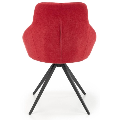 Krzesło tapicerowane K431 czerwone