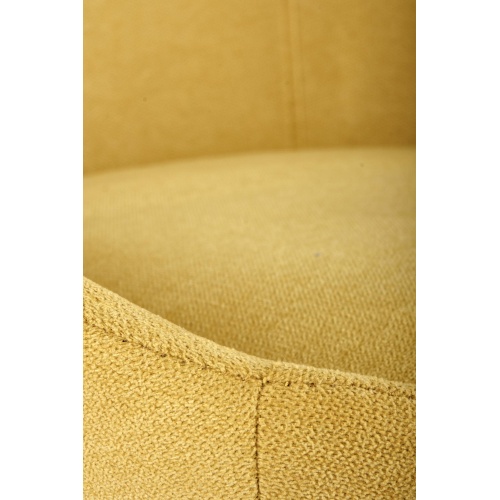 Krzesło tapicerowane K431 żółte