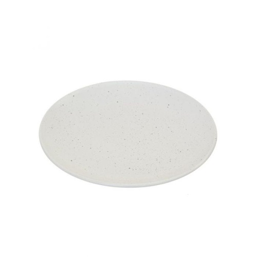 Talerz deserowy Cluster porcelanowy biały