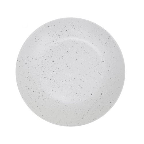 Talerz deserowy Cluster porcelanowy biały