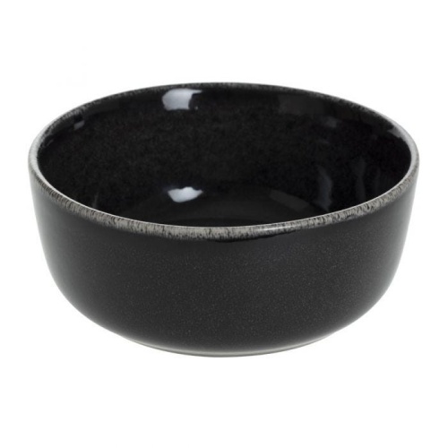Miska ceramiczna Terre Inconnue 15 cm czarna