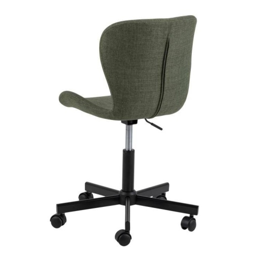 Krzesło obrotowe Batilda zielone