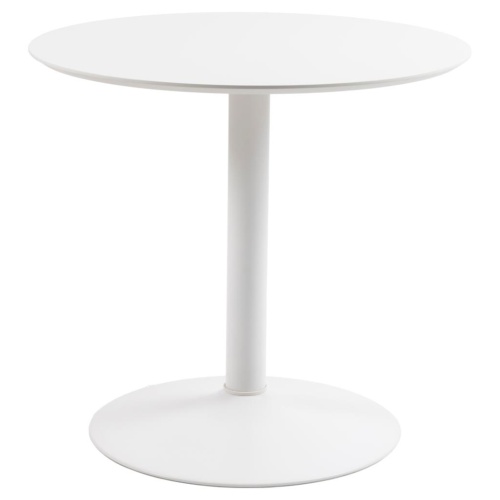 Okrągły stół do jadalni Ibiza 80 cm biały