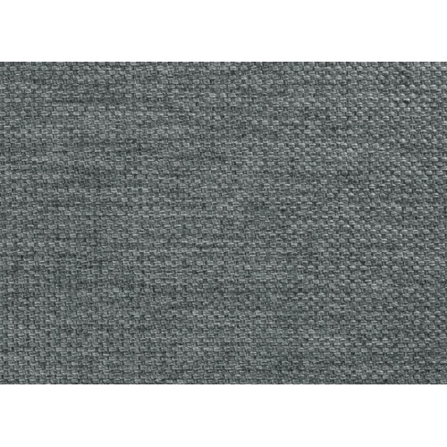 Hoker tapicerowany z podnóżkiem Hellen szary/czarny regulowany