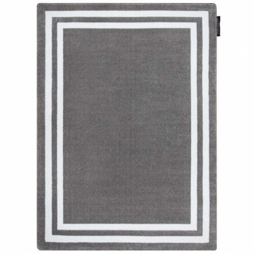Dywan prostokątny Mesa szary/biały geometryczny nowoczesny