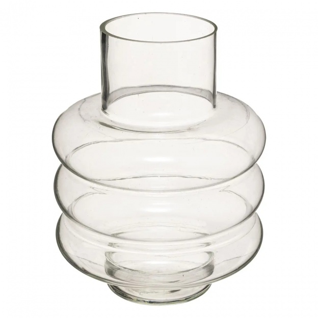 Szklany wazon Vibe transparentny
