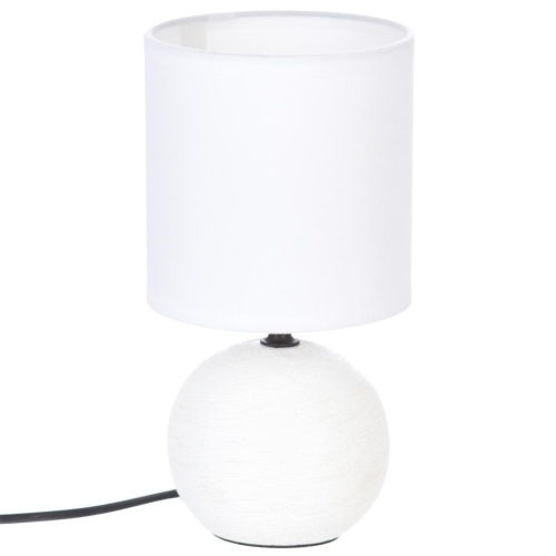 Lampa stołowa Timeo ceramiczna, biała