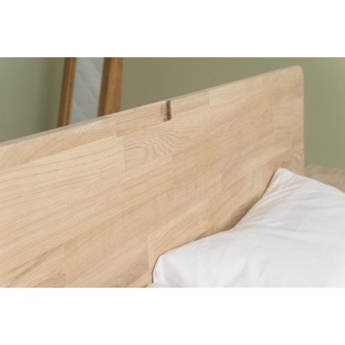 Łóżko drewniane Randi 140/160/180x200 cm dąb
