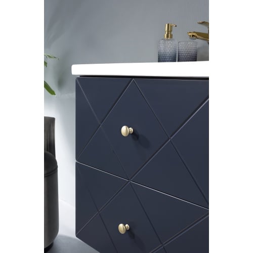 Szafka pod umywalkę 60 cm Elegance Blue