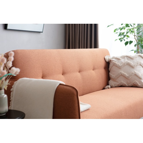 Sofa rozkładana Cori ll pomarańczowa