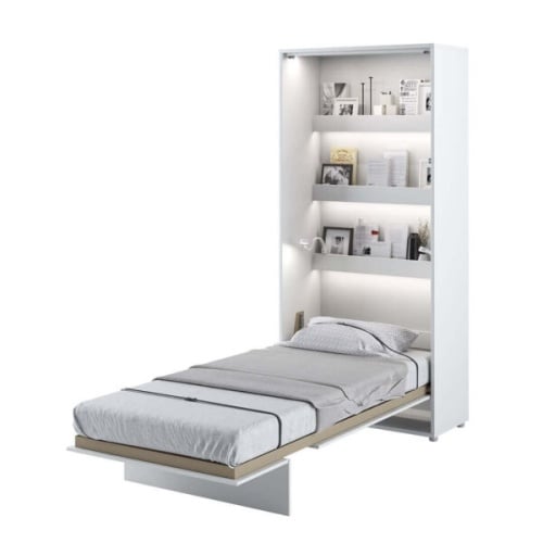 Półkotapczan Bed Concept biały, pionowy