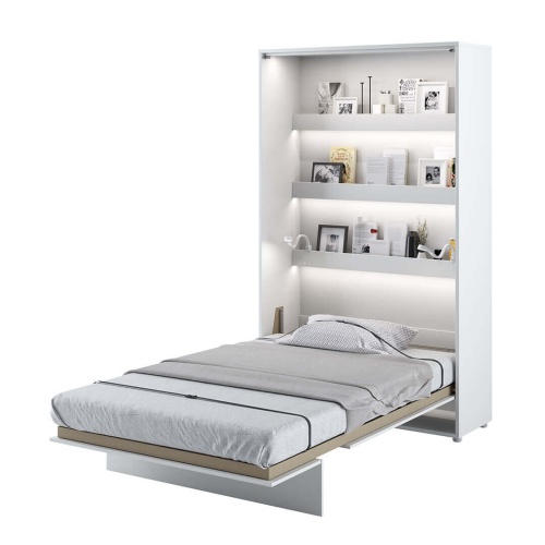 Półkotapczan Bed Concept biały, pionowy