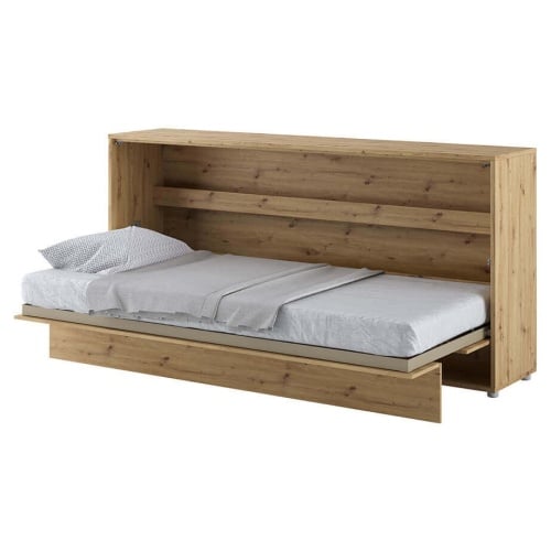 Półkotapczan Bed Concept dąb artisan, poziomy