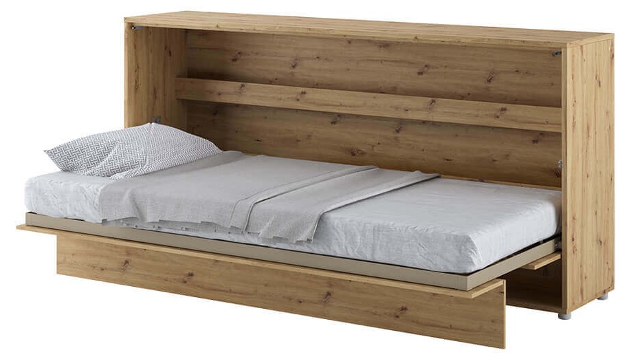 Półkotapczan Bed Concept dąb artisan, poziomy