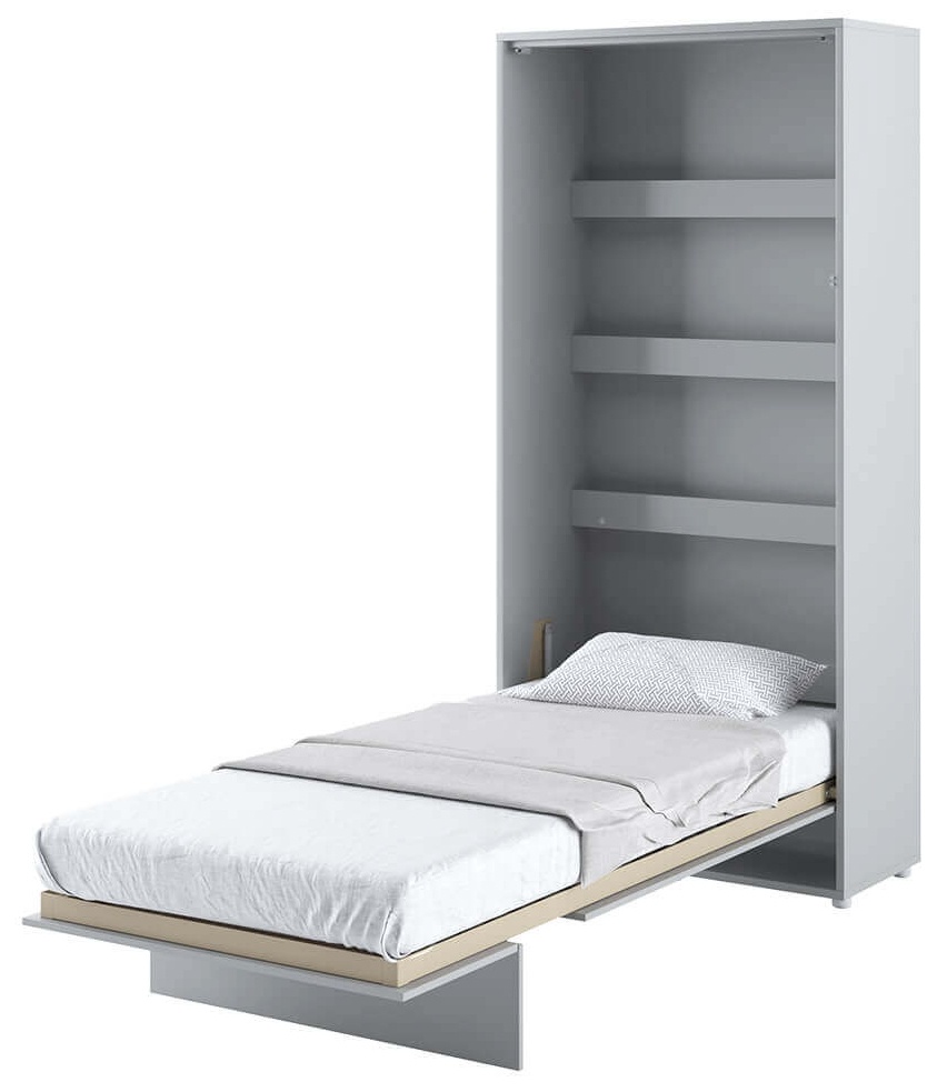 Półkotapczan Bed Concept szary, pionowy