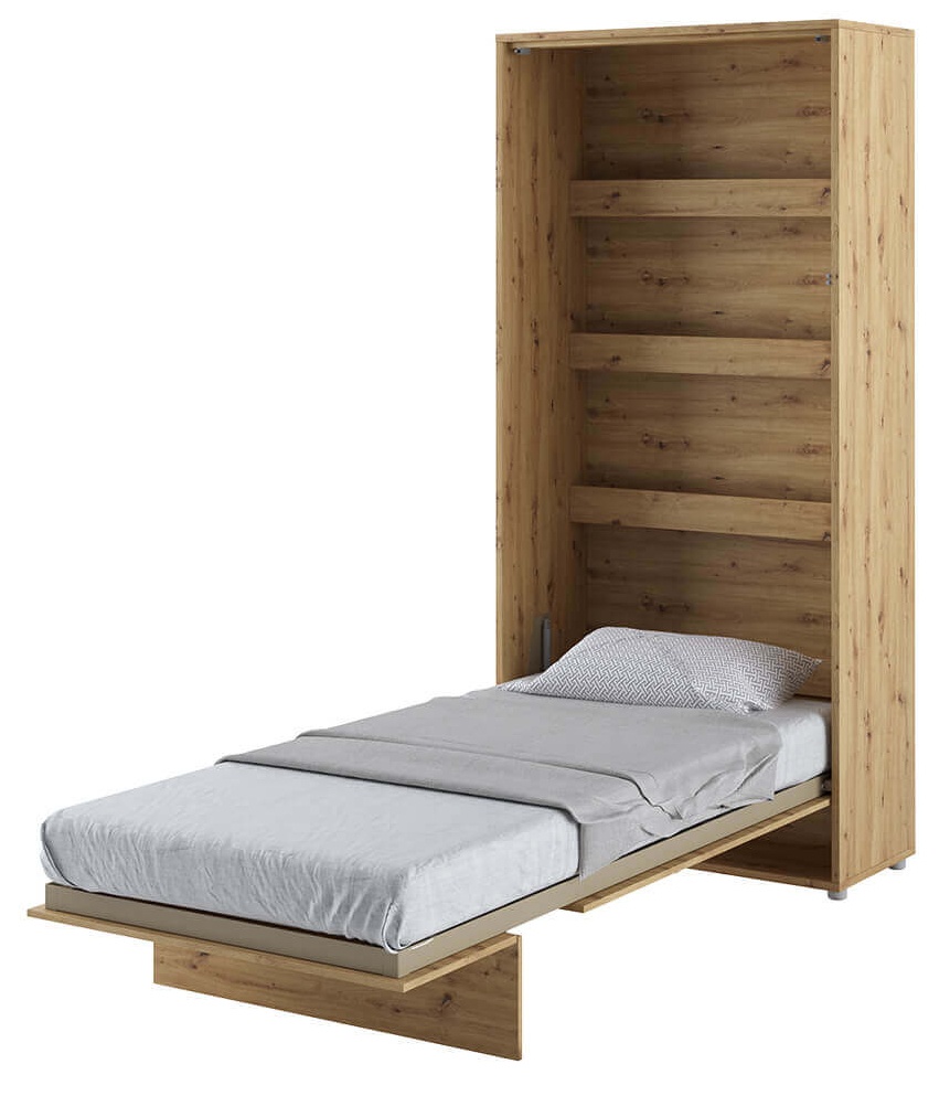 Półkotapczan Bed Concept dąb artisan, pionowy