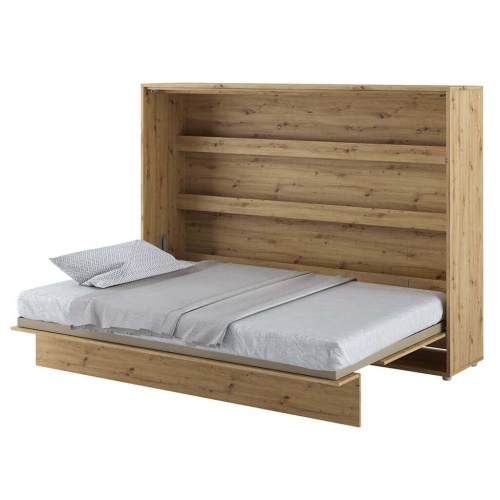 Półkotapczan Bed Concept dąb artisan, poziomy