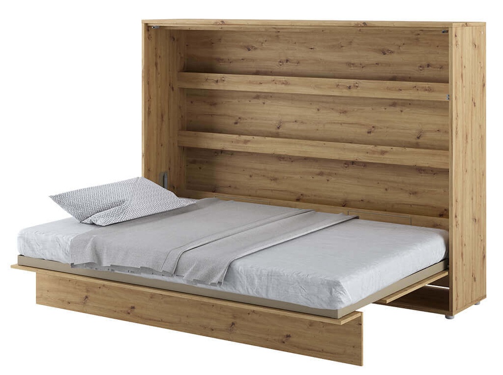 Półkotapczan Bed Concept dąb artisan, poziomy