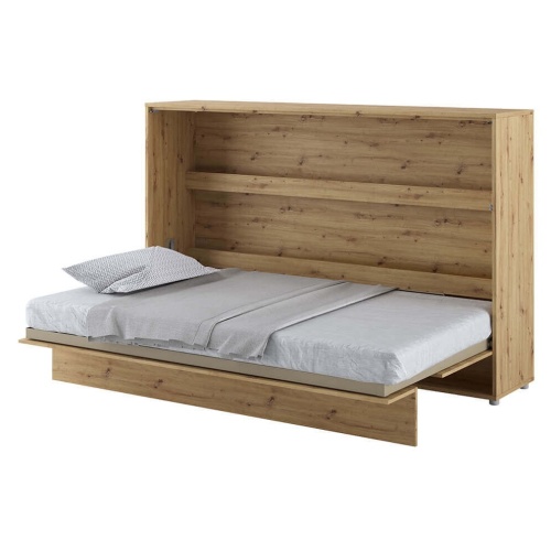 Półkotapczan Bed Concept dąb artisan, poziomy