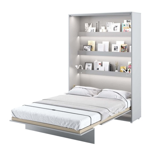 Półkotapczan Bed Concept szary, pionowy