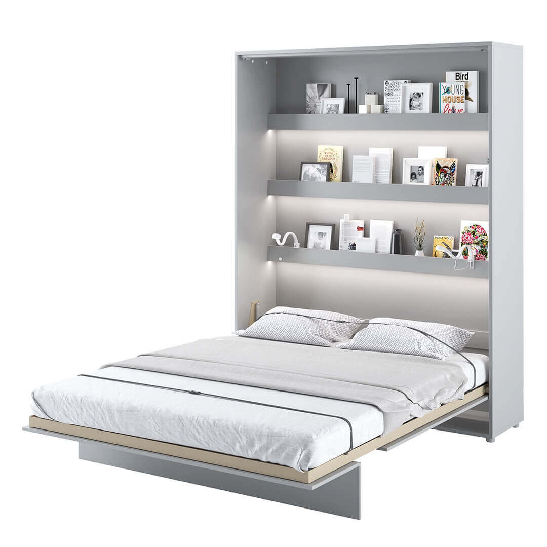 Półkotapczan Bed Concept szary, pionowy