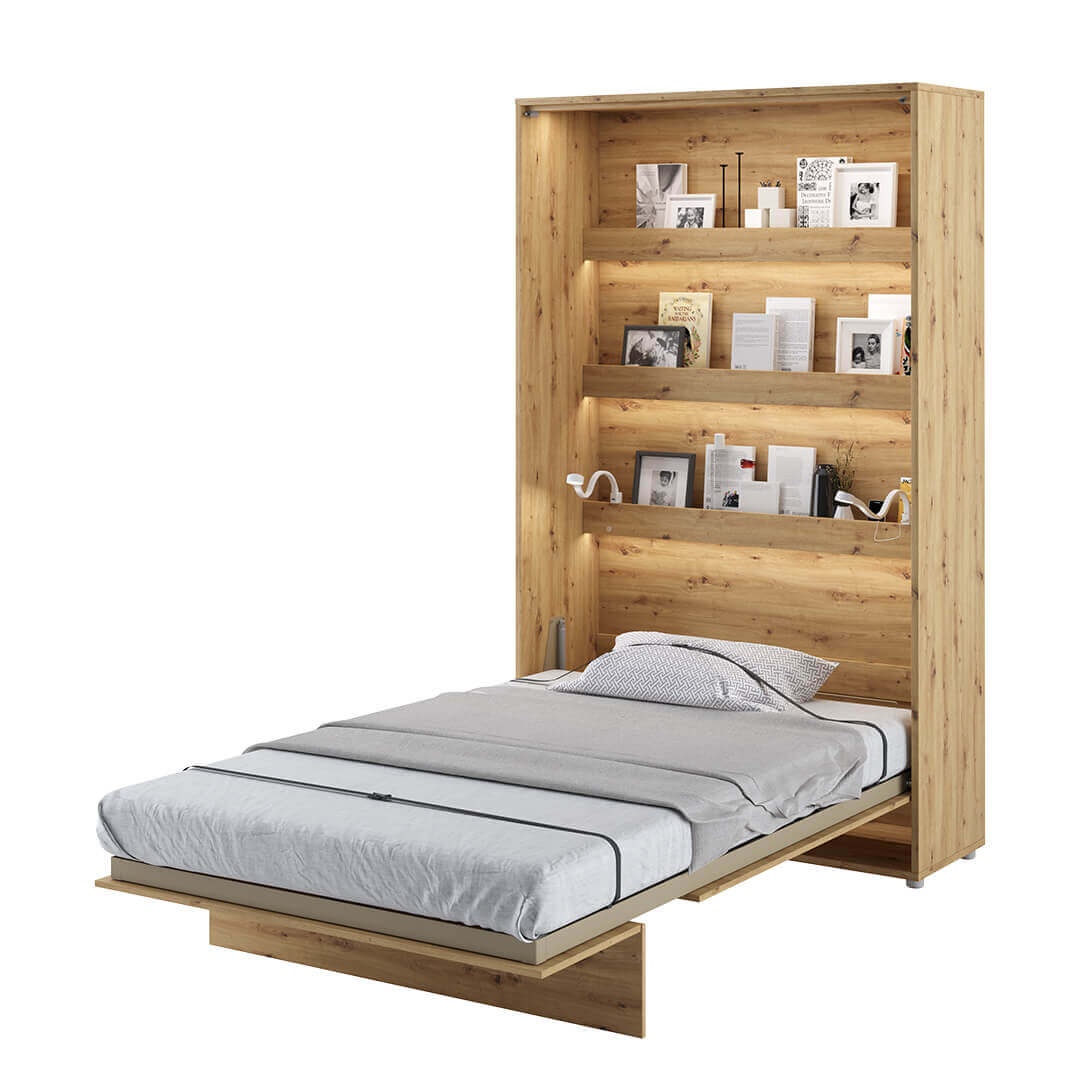 Półkotapczan Bed Concept dąb artisan, pionowy